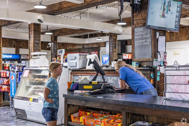 Montreal residents stop for a quick meal at Buffalo Prairie Mercantile.