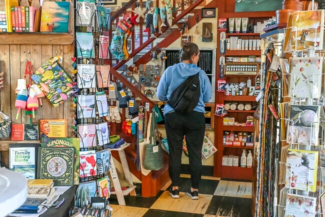 Stop by Mills Creek Natural Market, just outside Charlestown, for handmade gifts.