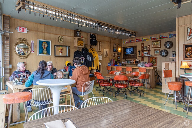 Oakwood Proper Burgers is a retro-style restaurant serving smash burgers to Traverse Heights.