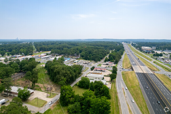 Downtown Little Rock is a quick commute from Wakefield on Interstate 30.