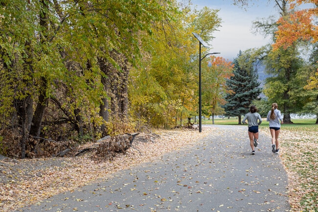 The Provo River Parkway Trail Park is located near the Grandview South neighborhood.