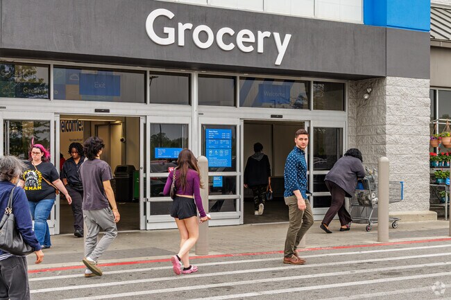 Residents of Ritters Lake depend on the nearby Walmart for their grocery needs.