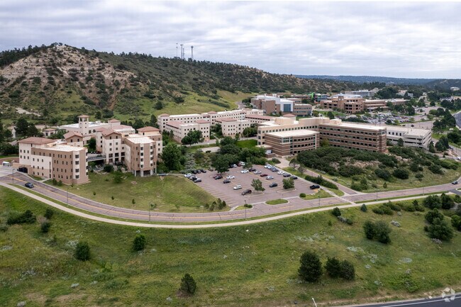 Pulpit Rock is the closest neighborhood to The University of Colorado Colorado Springs.