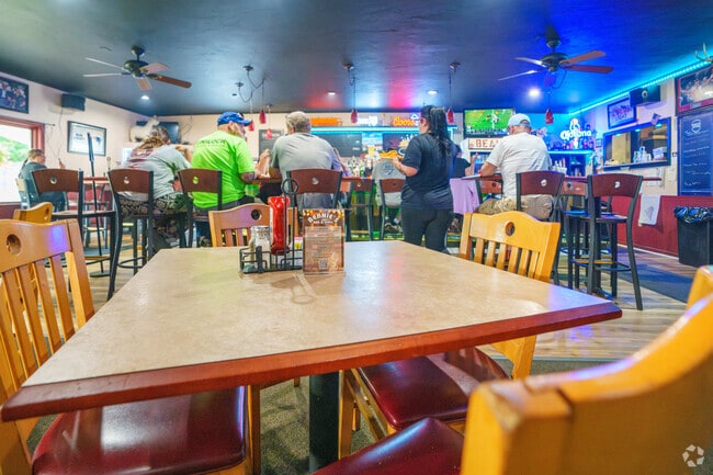 Pull up a chair and be apart of the fun at Beanie's Bar & Grill.