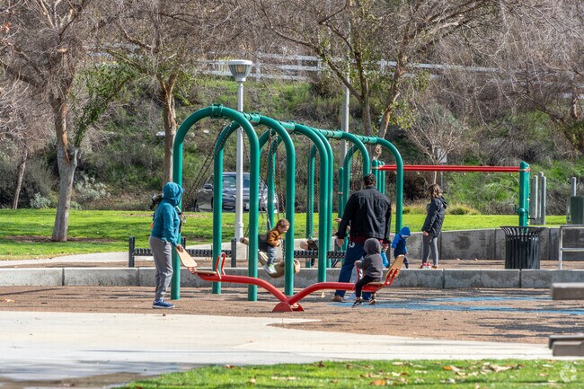 Kids will love the spacious playground at Andulka Park in Canyon Crest.