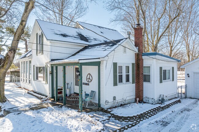 Two-story homes are one of the main types of housing in East Goshen.