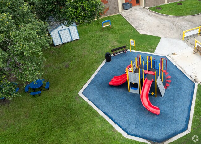 There room to run and play during recess at Lucille Cherbonnier/Norbert Rillieux Elementary.