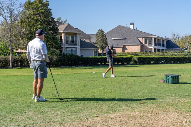 First Colony locals swing away at Sweetwater Golf Course.