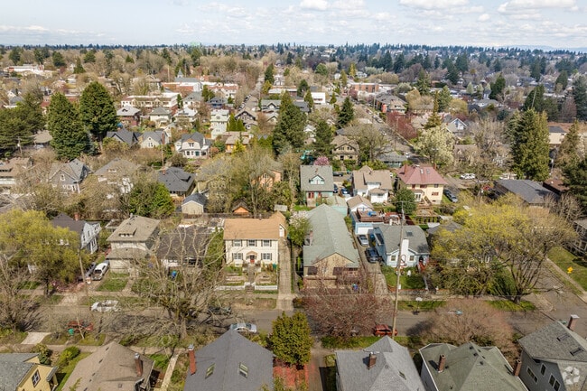 Looking north over the residential area of Sullivan's Gulch neighborhood.