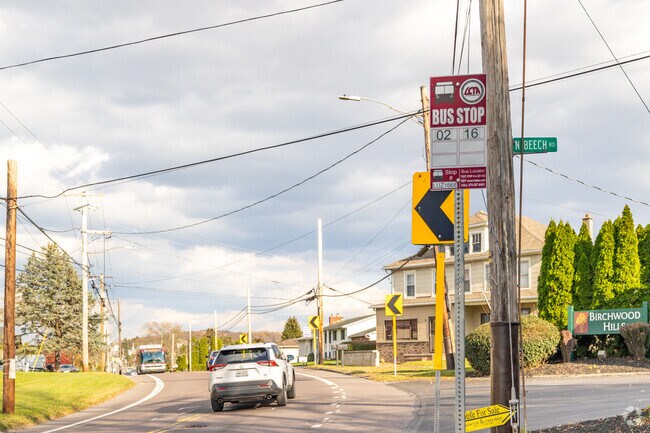 Residents in Hilldale, PA benefit from dependable LCTA bus service.