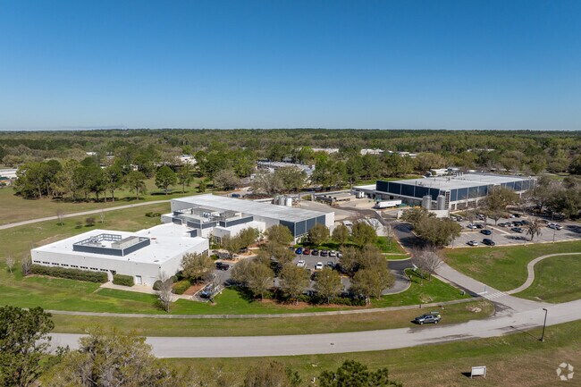 Alachua is home to Progress Park, a major source of employment for the area.