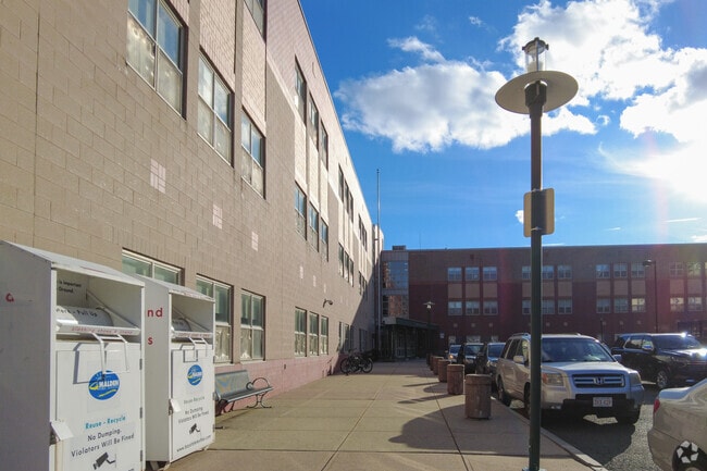 All donated clothes and shoes can be dropped off behind the Forestdale School in Maplewood, MA.