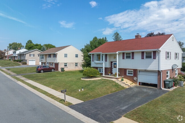 Most of the houses of Blossom Hill  are a mix of modest split level style homes.