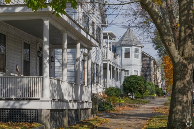 Whimsical house styles can be found in Downtown Bristol, with turrets and elegant porches.