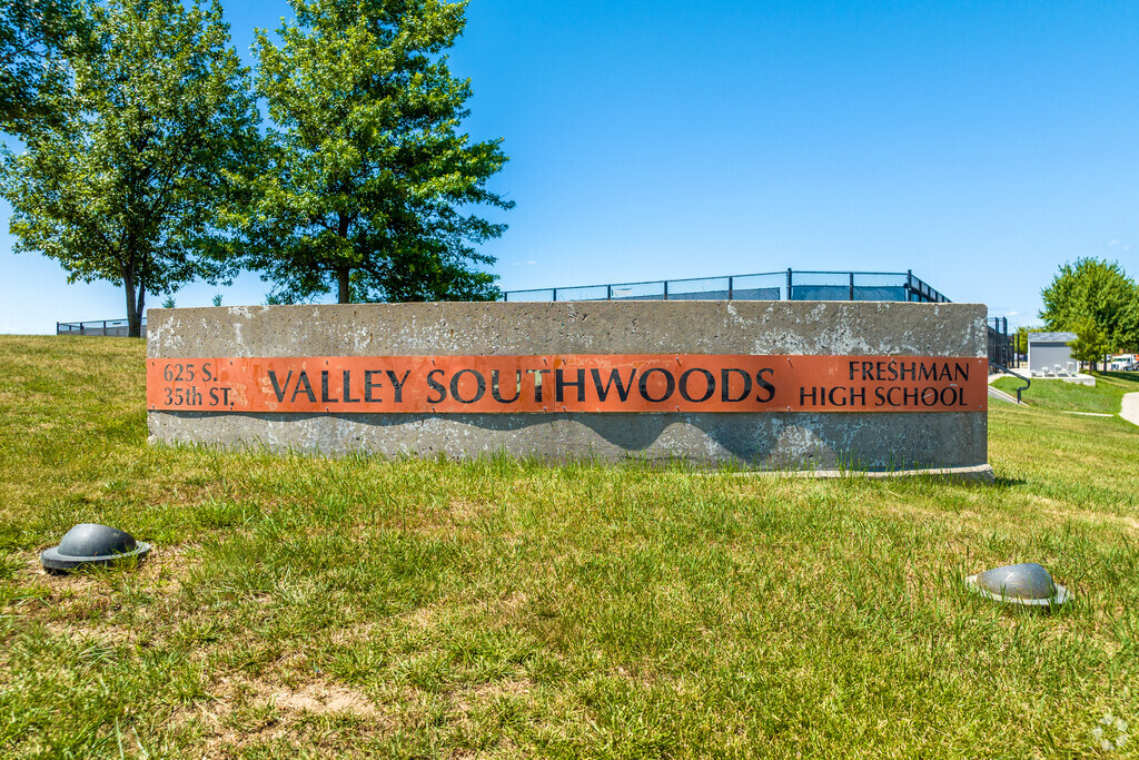 Valley Southwoods Freshman High School serves students in West Des Moines.