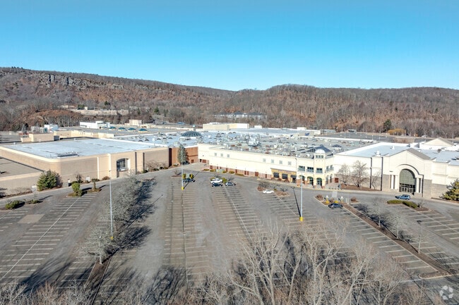 The Meriden Mall has a few stores and a Ruby Tuesday's restaurant.