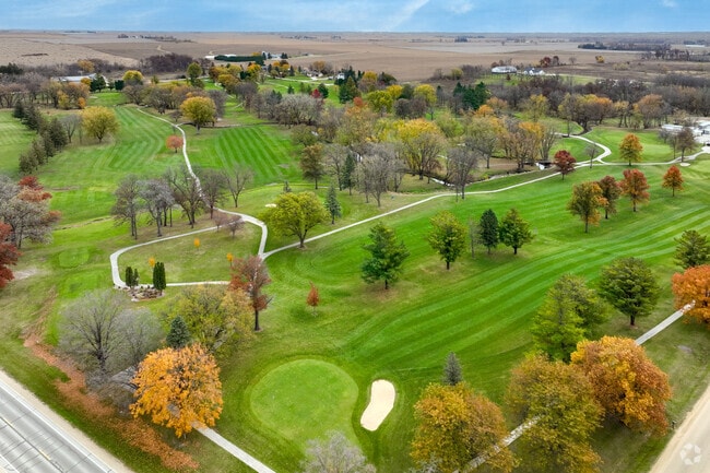 The New Hampton Golf & Country Club offers a scenic nine-hole course.