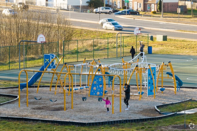 Snowden Park Playground in Fall River is a gathering place for families.
