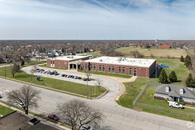 Aerial Daniel Hale Williams Elementary School
Public Elementary School.