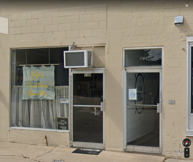 Door on the right is the entrance to apartments.