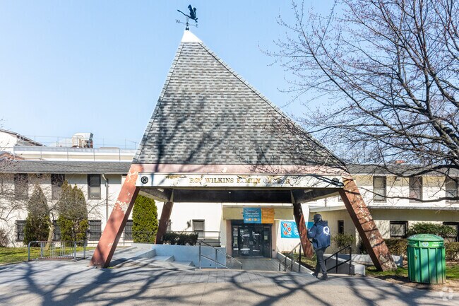 The Roy Wilkins Family Center within St. Albans serves as a community hub for diverse activities