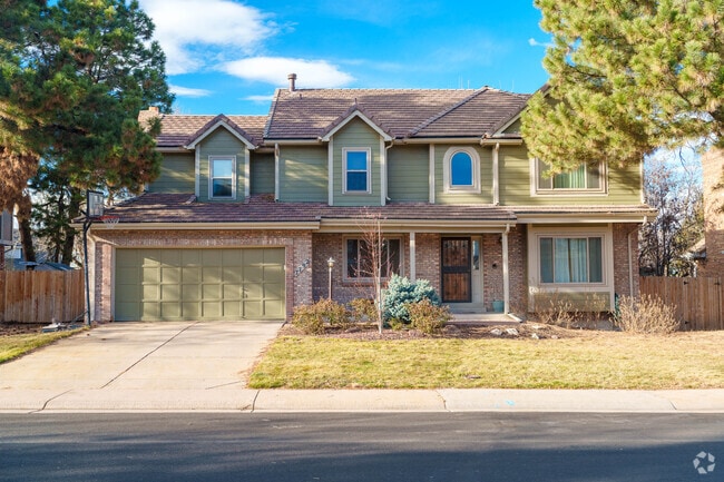 South Littleton is full of traditional two story homes with a two car garage.