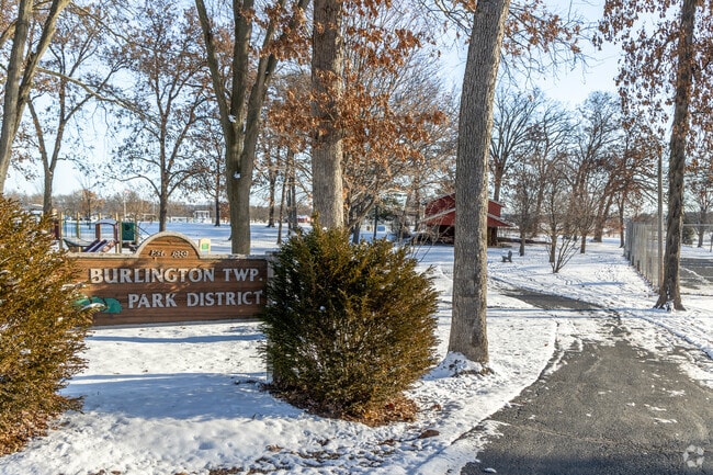Burlington Park is located in downtown Burlington.