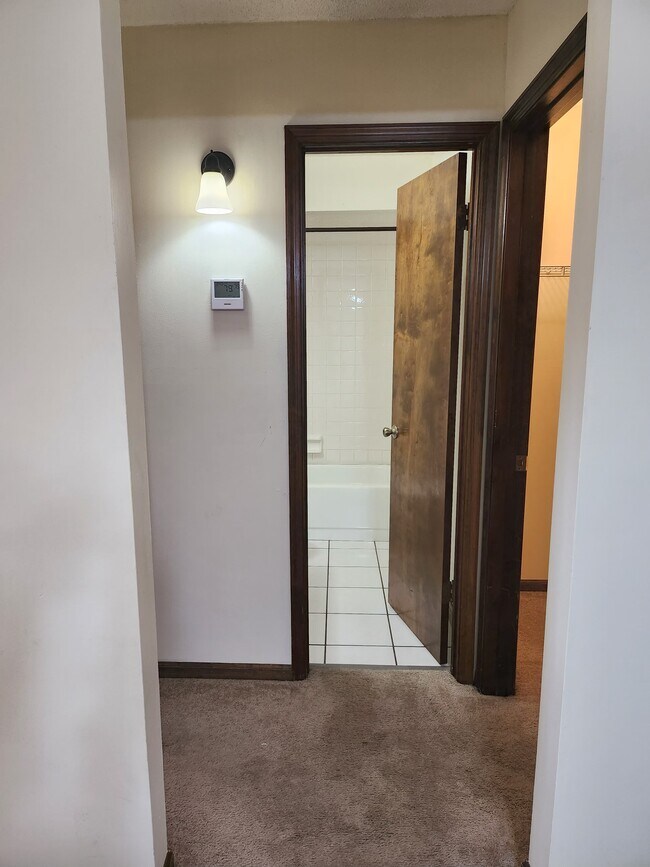 Hall to 2nd bedroom and bath