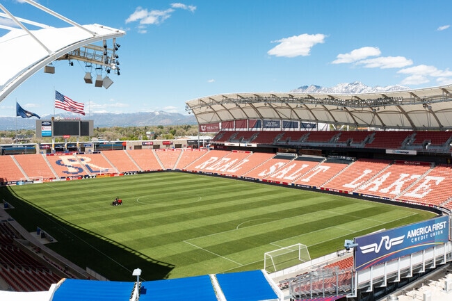 Real Salt Lake soccer stadium is a must for soccer fans in Sandy, UT.