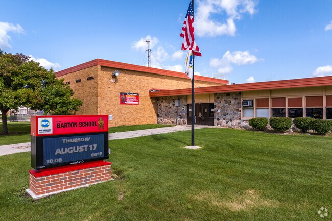 Menomonee River Hills East kids begin their learning at Barton Elementary School.