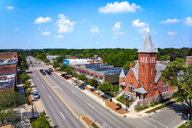 Head from South Side to U.S. Route 12 to find local gifts, fresh produce, or catch a movie.