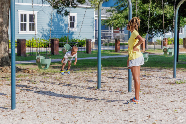 Memorial Park is centrally located near South Sumter.