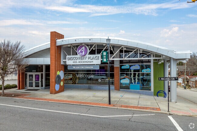 The Discovery Place Kids Museum opened a branch in downtown Rockingham in 2013.
