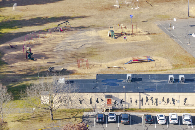 Gainfield Elementary School at 307 Old Field Road in Southbury, CT.