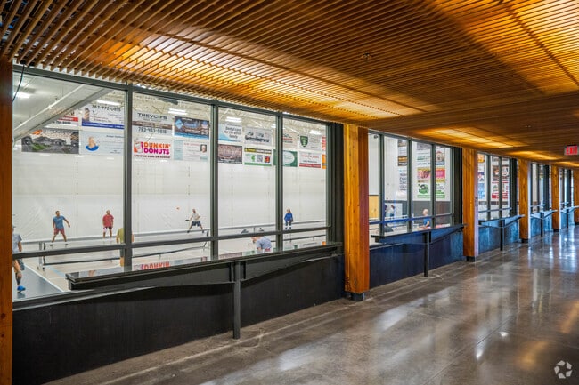 Pickleball is a popular sport at the Andover Community Center.