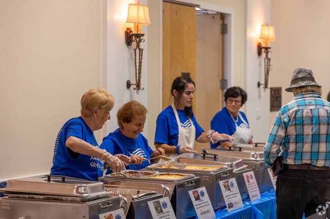 The Saint Barbara Greek Festival is held in September and serves Greek classics like souvlakia.