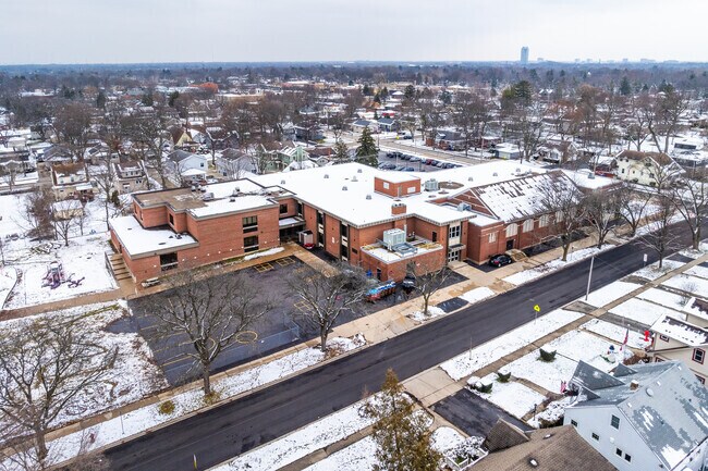 Ardmore Elementary School has a blacktop for outdoor activites.