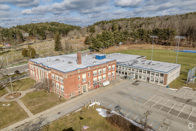 Converse Middle School in Palmer, Massachusetts.