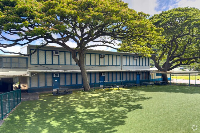 Students at Anuenue Elementary School enjoy a vibrant, culturally rich learning environment.