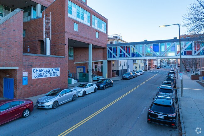 Charlestown High School has an overall grade of C+ on Niche.