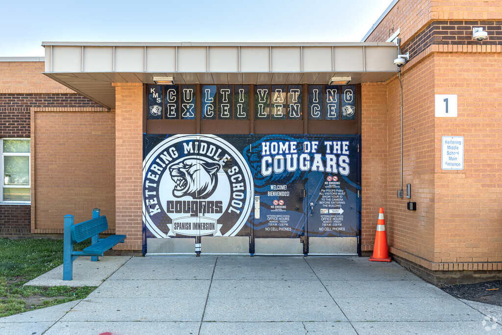 Kettering Middle School serves students in Kettering, Maryland.