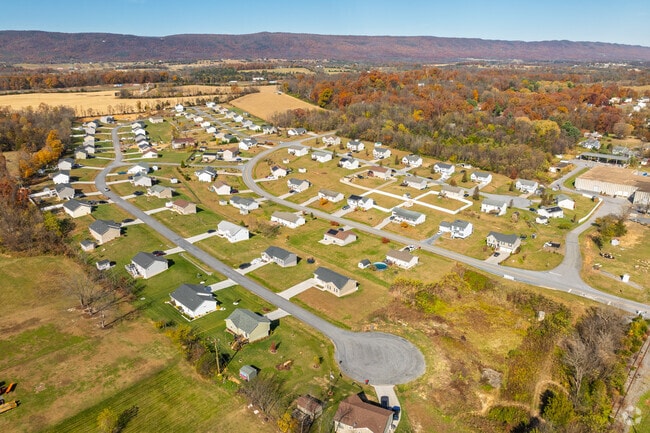 Newer homes in Maurertown pair quiet streets with mountain backdrops.
