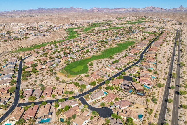 Laughlin Ranch is a gated community centered around the Laughlin Ranch Golf Club.