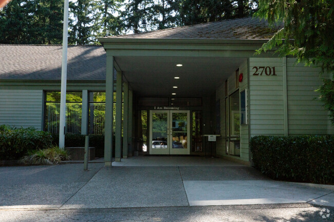 Eton School building in the Crossroads neighborhood.