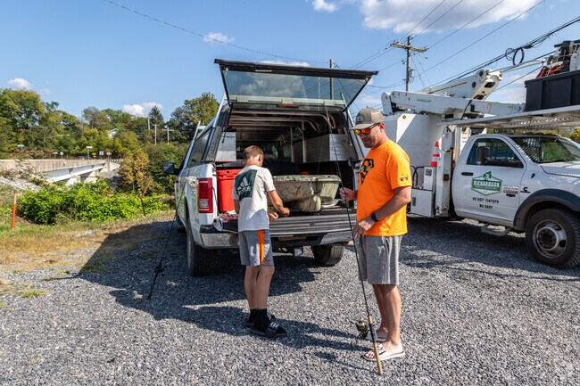 People visit Loyalsock Creek in Gamble for a relaxing day of fishing in its scenic waters.
