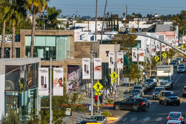 West Hollywood’s Melrose Avenue is popular for finding bold, cutting-edge fashion pieces.