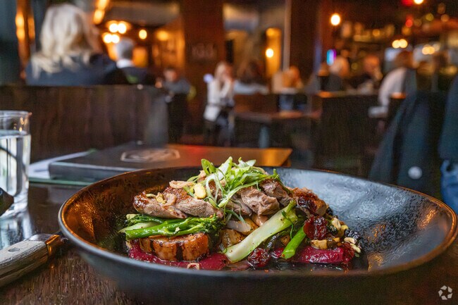 Downtown Hudson is known for its variety of dining options.