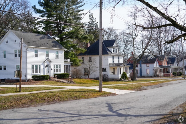 Historic homes add charm to downtown Chesterton neighborhoods.