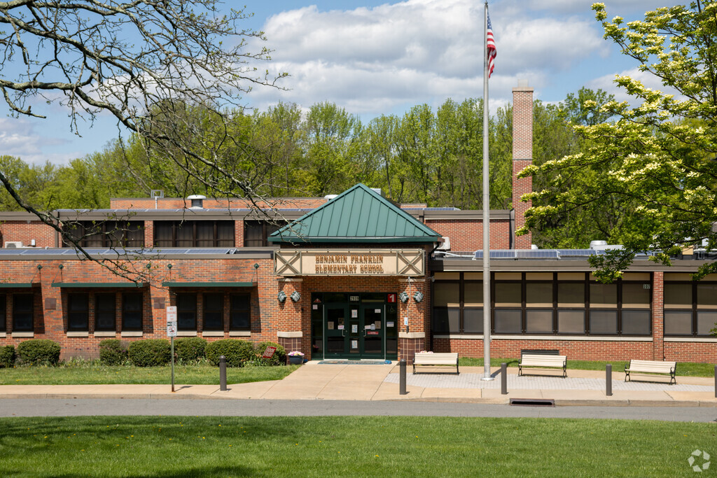 Benjamin Franklin Elementary School is on Princeton Pike in Lawrence Township NJ