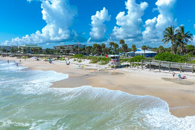 Locals and visitors alike enjoy spending the day on the stunning shores of Wabasso Beach.